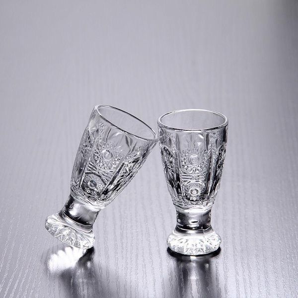 party favor 40ml creative engraved glasses lead-wine glass mini cups for tequila home bar drinkware cup set of 6
party favor 40ml creative engraved glasses lead-wine glass mini cups for tequila home bar drinkware cup set of 6