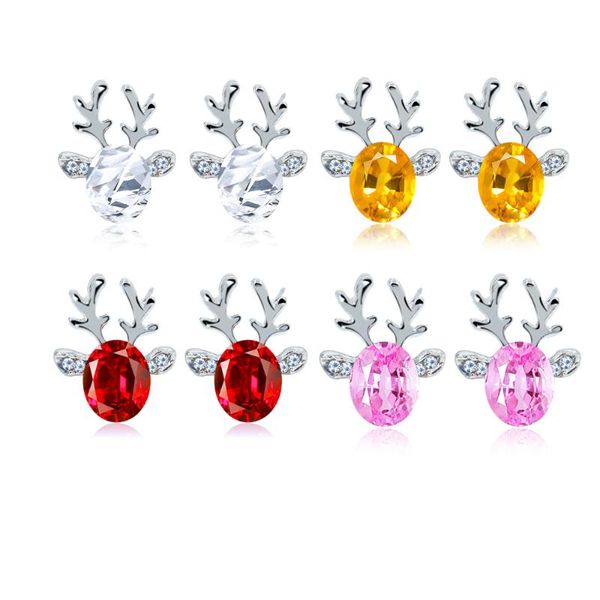 stud korean cute deer three-dimensional jewelry wholesale crystal antler earrings for women feature charm ear christmas gift, Golden;silver
stud korean cute deer three-dimensional jewelry wholesale crystal antler earrings for women feature charm ear christmas gift, Golden;silver