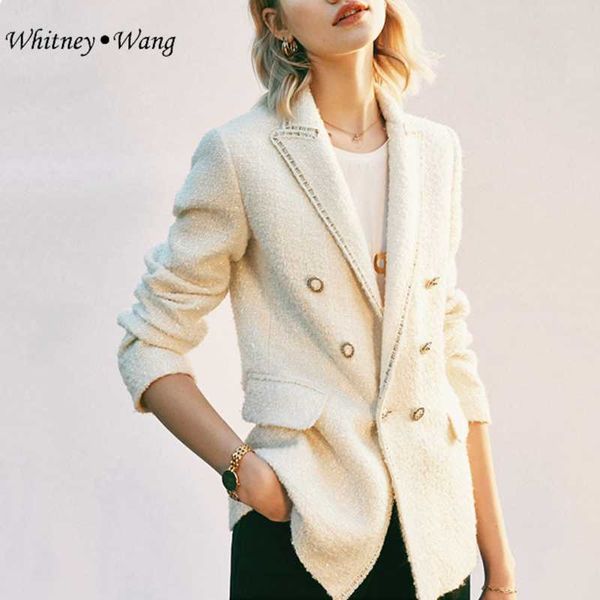 whitney wang 2021 autumn fashion streetwear double breasted jacket women elegant office lady coat outwear, Black;brown
whitney wang 2021 autumn fashion streetwear double breasted jacket women elegant office lady coat outwear, Black;brown
