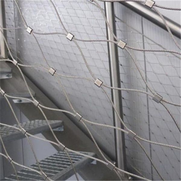 fencing, trellis & gates balustrade infill cable webnet stainless steel rope mesh for staircase
fencing, trellis & gates balustrade infill cable webnet stainless steel rope mesh for staircase