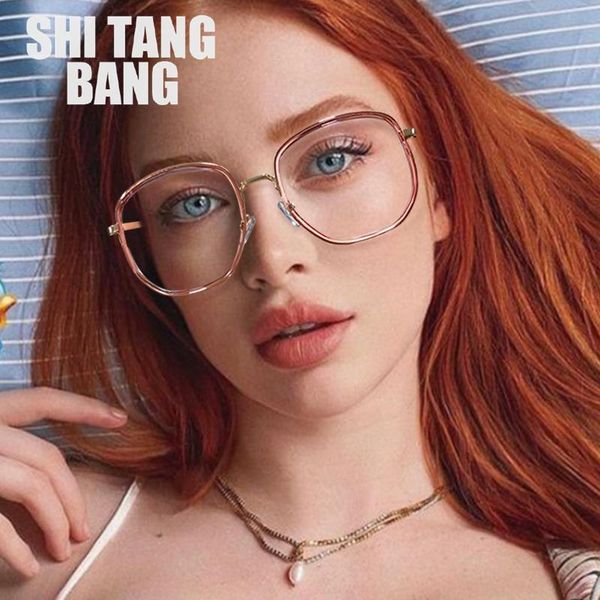 sunglasses trend female metal big frame square anti-blue light glasses women alloy eyeglasses fashion tr90 optical eyewear, White;black
sunglasses trend female metal big frame square anti-blue light glasses women alloy eyeglasses fashion tr90 optical eyewear, White;black