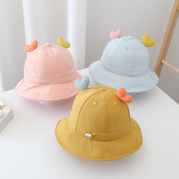 baby hat spring autumn thin super cute boys and girls adjustable fisherman children's summer sun hat, Yellow
baby hat spring autumn thin super cute boys and girls adjustable fisherman children's summer sun hat, Yellow