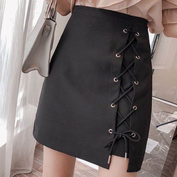 2021 black irregular bandage skirt for women high waist a-line bodycon summer women's skirts casual vintage faldas saia lb69
2021 black irregular bandage skirt for women high waist a-line bodycon summer women's skirts casual vintage faldas saia lb69