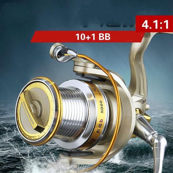 8000s 10000s spinning reel 20kg max drag 4. gear ratio freshwater saltwater rock fishing coil anchor trolling wheel de pesca
8000s 10000s spinning reel 20kg max drag 4. gear ratio freshwater saltwater rock fishing coil anchor trolling wheel de pesca