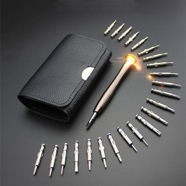 

cell phone repairing tools 25 in 1 mini precision screwdriver set multifunctional mobile torx opening repair tool hex bit screwdrivers hand