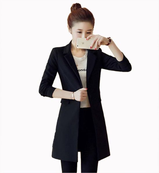 women's suits & blazers flying roc 2021 woman black long slim blazer casual style feminino office lady plus size jacket suit, White;black
women's suits & blazers flying roc 2021 woman black long slim blazer casual style feminino office lady plus size jacket suit, White;black