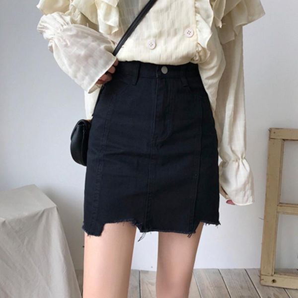 skirts irregular denim skirt women high waist slim woman casual a-line for pure button short summer 2021, Black
skirts irregular denim skirt women high waist slim woman casual a-line for pure button short summer 2021, Black