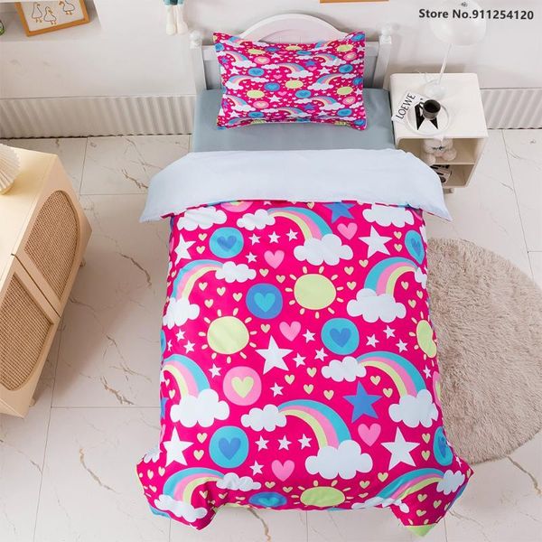 bedding sets cartoon rainbow sun cloud print quilt cover star love kids duvet drop bed custom size for home
bedding sets cartoon rainbow sun cloud print quilt cover star love kids duvet drop bed custom size for home
