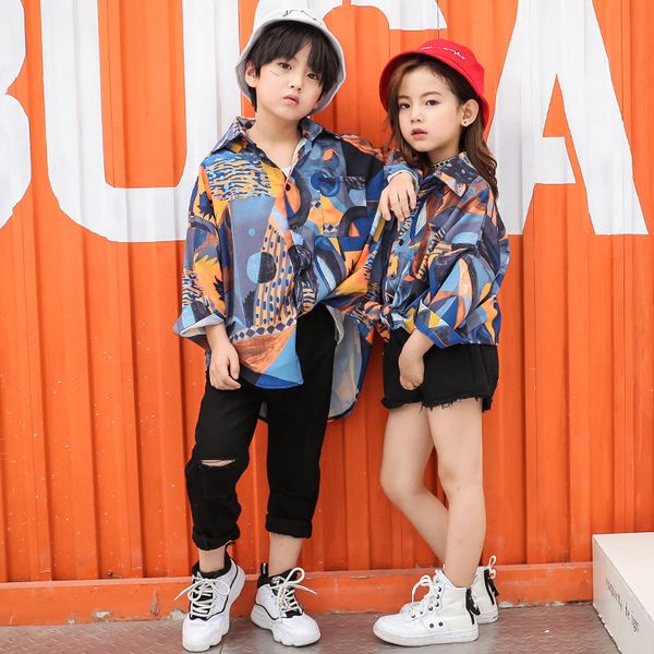 2021 new dancewear children girl sir dance clothing autumn street dance suit catamite hip-hop show take flowers shirt, Black;red
2021 new dancewear children girl sir dance clothing autumn street dance suit catamite hip-hop show take flowers shirt, Black;red