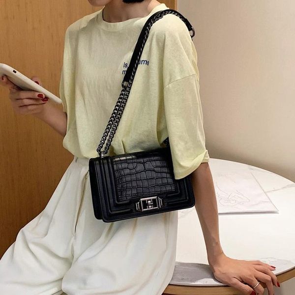 shoulder bag small crossbody bags for women 2021 luxury fashion alligator pu leather chain bag designer new
shoulder bag small crossbody bags for women 2021 luxury fashion alligator pu leather chain bag designer new