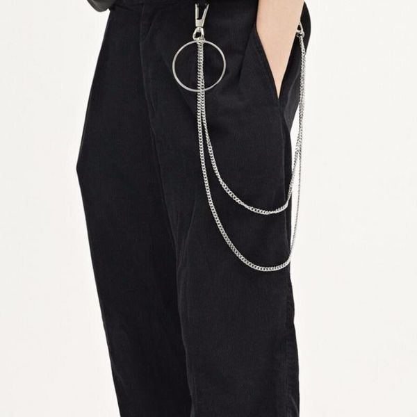 keychains key chains fashion punk hip-hop trendy belt waist chain multilayer male pants jeans metal big ring, Silver
keychains key chains fashion punk hip-hop trendy belt waist chain multilayer male pants jeans metal big ring, Silver