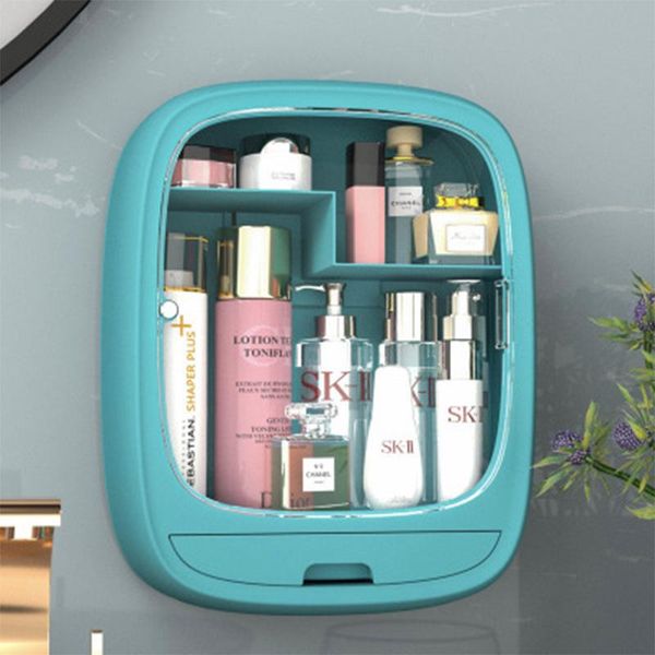 make up organizer cosmetic storage box large capacity punch-wall-mounted household dressing table bathroom waterproof 12l
make up organizer cosmetic storage box large capacity punch-wall-mounted household dressing table bathroom waterproof 12l