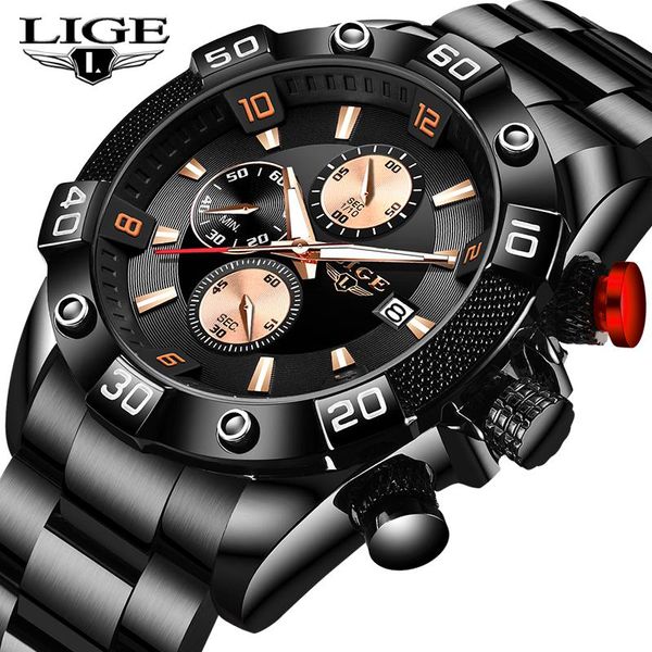 wristwatches lige 2021 fashion mens watches analog quartz watch men military sport chronograph waterproof date clock+box, Slivery;brown
wristwatches lige 2021 fashion mens watches analog quartz watch men military sport chronograph waterproof date clock+box, Slivery;brown