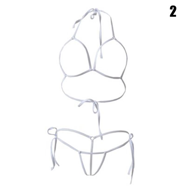 erotic underwear mini coverage hollow out bikini suit for beach swimming party sn-hot
erotic underwear mini coverage hollow out bikini suit for beach swimming party sn-hot