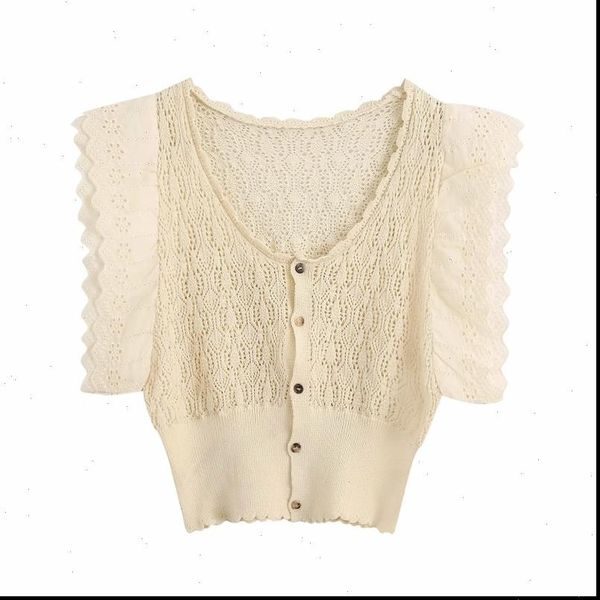 new women fashion hollow out lace embroidery patchwork knitted casual slim thin sweater ladies sweet buttons sweater s257, White;black
new women fashion hollow out lace embroidery patchwork knitted casual slim thin sweater ladies sweet buttons sweater s257, White;black