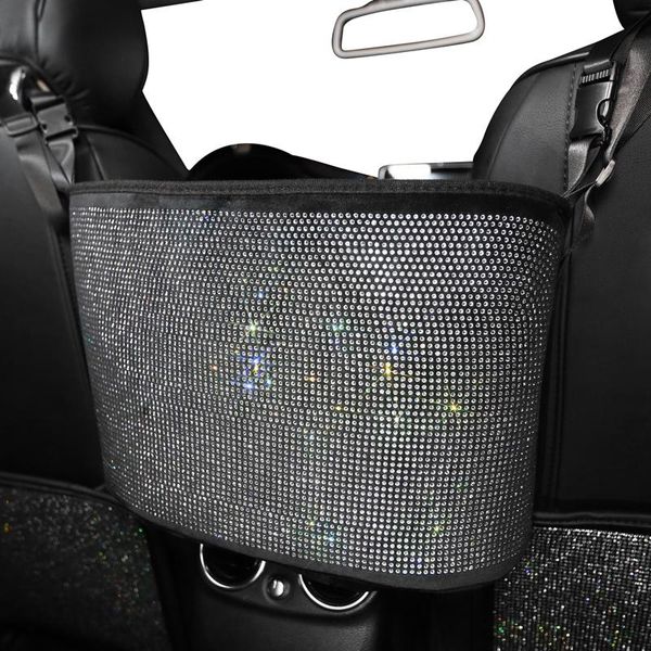 car organizer rhinestone bling auto hanging seat back storage container stowing tidying women
car organizer rhinestone bling auto hanging seat back storage container stowing tidying women