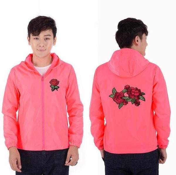 new1 autumn jackets windbreaker men women fashion rose college embroiderycasual sporting coat, Black;brown
new1 autumn jackets windbreaker men women fashion rose college embroiderycasual sporting coat, Black;brown