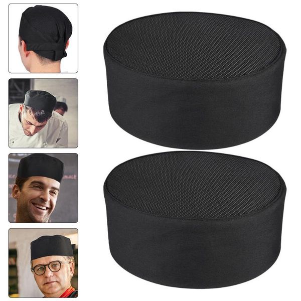mats & pads 2pcs chef caps net chef's hats multi-purpose hat catering kitchen breathable restaurant working cap (black)
mats & pads 2pcs chef caps net chef's hats multi-purpose hat catering kitchen breathable restaurant working cap (black)