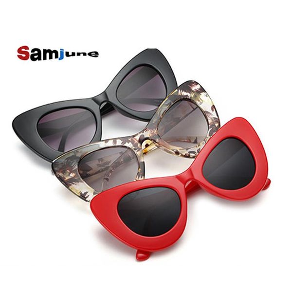 samjunecat eye sunglasses summer brand designer gradient women party show wild style glasses oculos feminino, White;black
samjunecat eye sunglasses summer brand designer gradient women party show wild style glasses oculos feminino, White;black