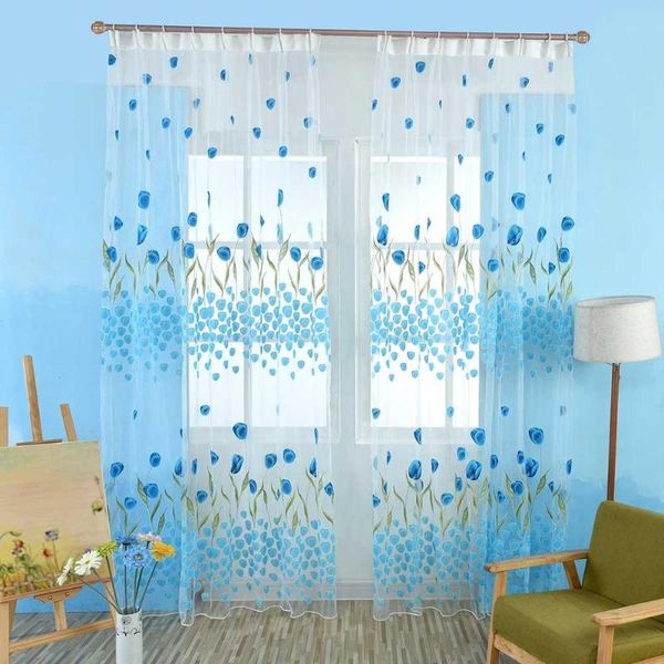 curtain & drapes 1x2m modern window beautiful voile pastoral tulip floral curtains home decoration
curtain & drapes 1x2m modern window beautiful voile pastoral tulip floral curtains home decoration