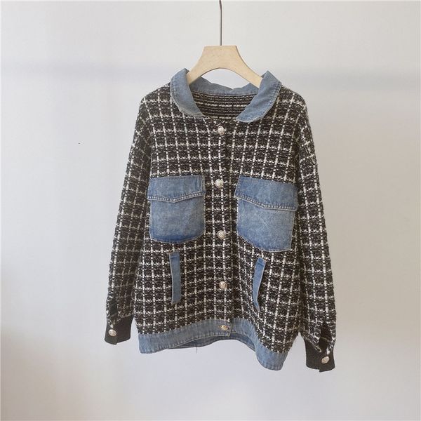 2021 new women's denim cardigan, autumn and winter series, loose, slim, bird pattern, bright thread, sewing, fashion, coat, sweater, gb, Black;brown
2021 new women's denim cardigan, autumn and winter series, loose, slim, bird pattern, bright thread, sewing, fashion, coat, sweater, gb, Black;brown