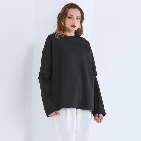 hole sweatshirt for women o neck long sleeve oversized knitting pullovers casual sweatshirts female 2021 clothing, Black
hole sweatshirt for women o neck long sleeve oversized knitting pullovers casual sweatshirts female 2021 clothing, Black