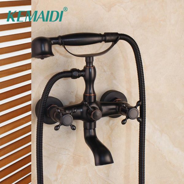 bathroom shower sets kemaidi bathtub black & antique brass rainfall stream spout tap rain head faucet set cold mixer
bathroom shower sets kemaidi bathtub black & antique brass rainfall stream spout tap rain head faucet set cold mixer