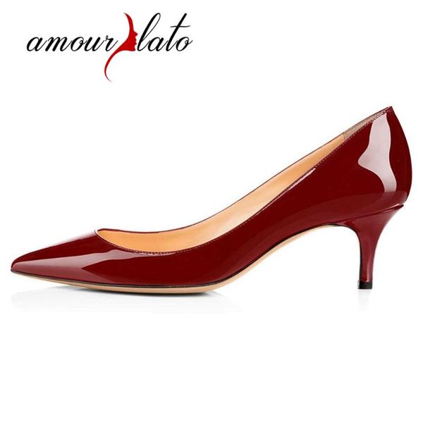 dress shoes amourplato women mid-heel pumps pointed toe slip-on kitten heel office 6.5cm heels lady work party prom 5-13, Black
dress shoes amourplato women mid-heel pumps pointed toe slip-on kitten heel office 6.5cm heels lady work party prom 5-13, Black