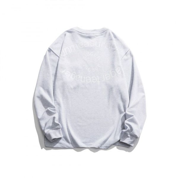 2021beijie fashion brand simple printing pocket long sleeve sweater men's loose solid color t-shirt lovers, Black
2021beijie fashion brand simple printing pocket long sleeve sweater men's loose solid color t-shirt lovers, Black
