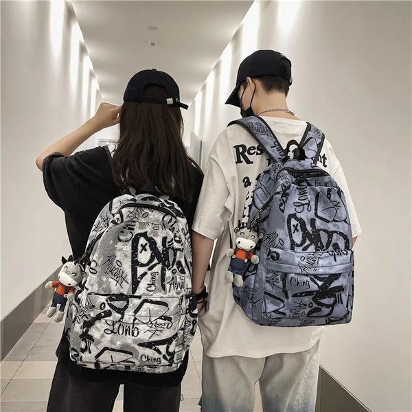 backpack graffiti letter printed schoolbags men women casual daily back pack multifunctional backpacks youth boy girl fashion school bags
backpack graffiti letter printed schoolbags men women casual daily back pack multifunctional backpacks youth boy girl fashion school bags