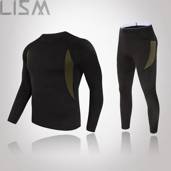 men's thermal underwear winter high-quality compression fleece sweat-absorbent and quick-drying for men, Black;white
men's thermal underwear winter high-quality compression fleece sweat-absorbent and quick-drying for men, Black;white