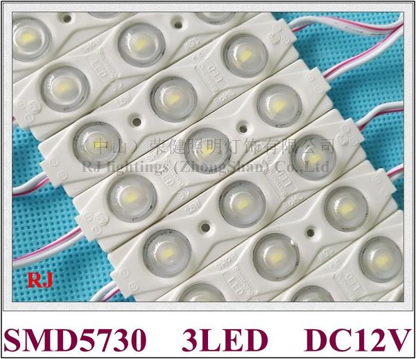 injection led module waterproof with wide angle spread lens smd5730 dc12v 3led 1.5w 150lm ip65 85mm(l)*18mm(w)*9mm(h) 
injection led module waterproof with wide angle spread lens smd5730 dc12v 3led 1.5w 150lm ip65 85mm(l)*18mm(w)*9mm(h)