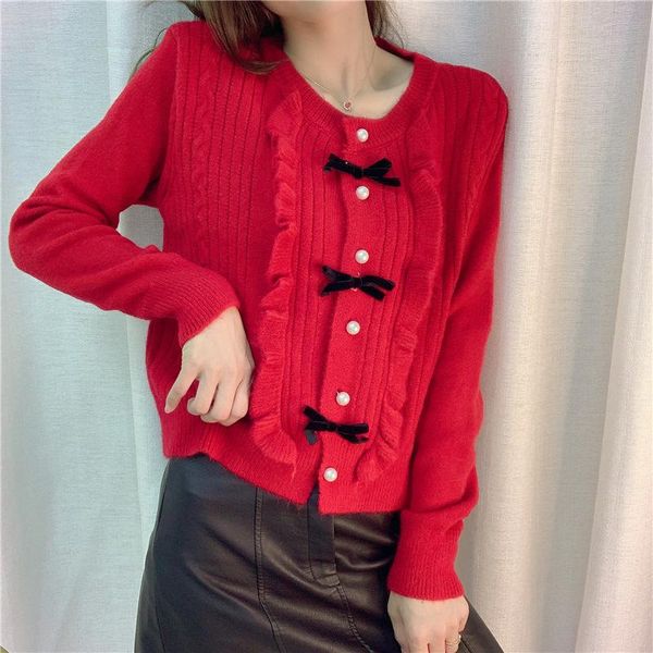 women's knits & tees knitted soft waxy sweater coat trendy cardigans clothing autumn 2021 retro japanese sweet cardigan, White
women's knits & tees knitted soft waxy sweater coat trendy cardigans clothing autumn 2021 retro japanese sweet cardigan, White