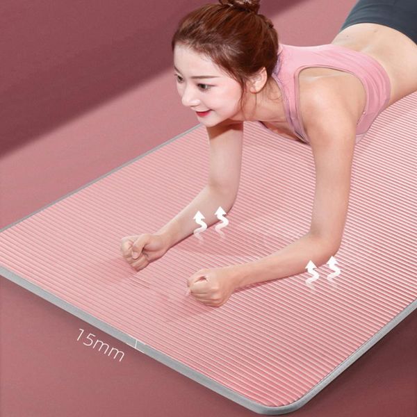 yoga mats 15mm mat carpet non-slip sports tear resistant nbr fitness gym pilates pads with bag & strap xa111y
yoga mats 15mm mat carpet non-slip sports tear resistant nbr fitness gym pilates pads with bag & strap xa111y