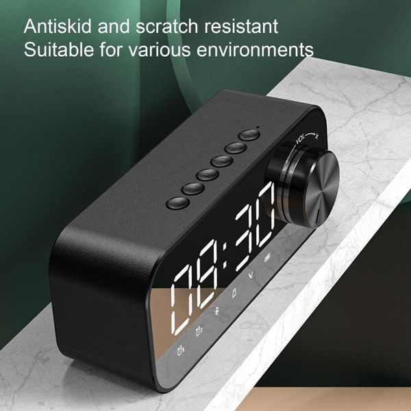 table clock digital display alarm clock accessories bluetooth speaker subwoofer music player supplies mirror alarm
table clock digital display alarm clock accessories bluetooth speaker subwoofer music player supplies mirror alarm