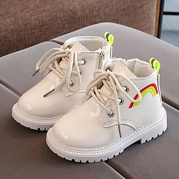 bobora 2021 winter children baby girls boys boots casual leather rainbow print boots lace-up shoes walking shoe, Black;grey
bobora 2021 winter children baby girls boys boots casual leather rainbow print boots lace-up shoes walking shoe, Black;grey