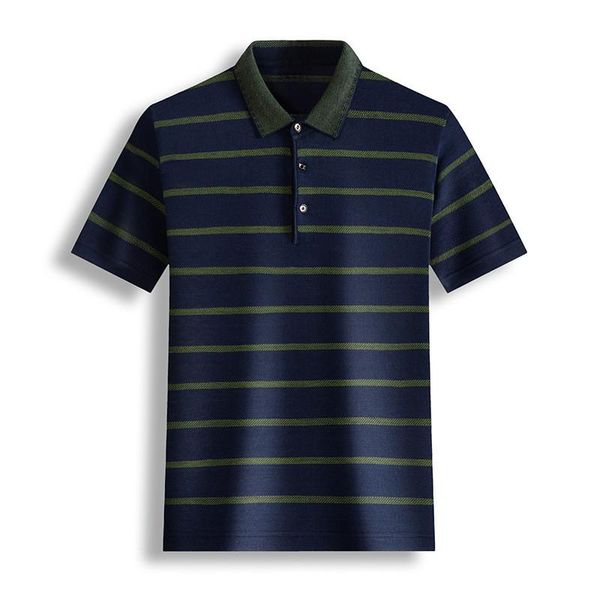 men's polos ymwmhu cotton shirt men short sleeve buttton collar summer slim fit striped streetwear casual male, White;black
men's polos ymwmhu cotton shirt men short sleeve buttton collar summer slim fit striped streetwear casual male, White;black