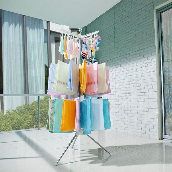 hangers & racks byn white blue pink plastic 3-tier standing foldable underwear drying rack with bra hooks towel socks laundry tripod dq0973
hangers & racks byn white blue pink plastic 3-tier standing foldable underwear drying rack with bra hooks towel socks laundry tripod dq0973