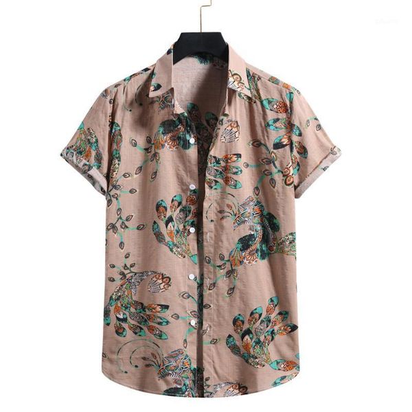 men's casual shirts hawaiian flower print beach blouse summer fashion men lapel clothing short sleeve camisa masculina 2021, White;black
men's casual shirts hawaiian flower print beach blouse summer fashion men lapel clothing short sleeve camisa masculina 2021, White;black