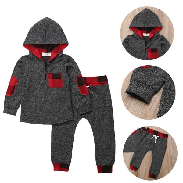 clothing sets autumn winter warm clothes baby boy girl hooded long sleeve + pants 2pcs set plaid outfits 0-3t, White
clothing sets autumn winter warm clothes baby boy girl hooded long sleeve + pants 2pcs set plaid outfits 0-3t, White