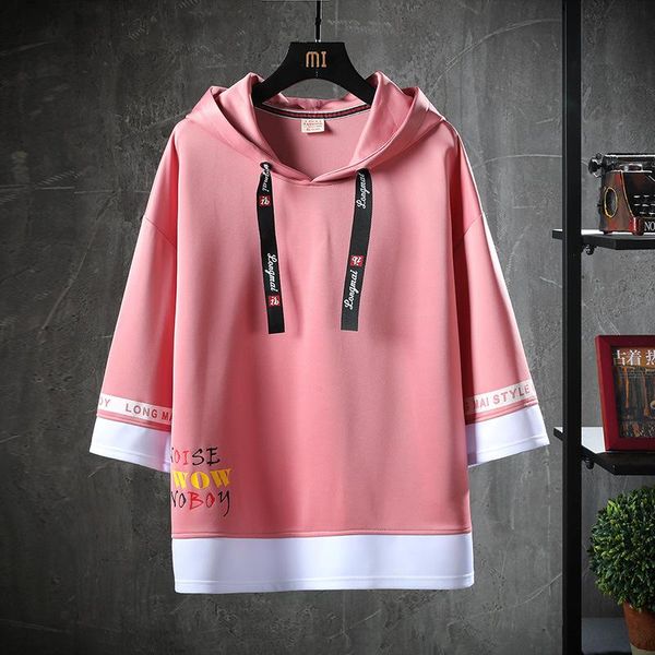 men's hoodies & sweatshirts 2021 spring and autumn two piece fashion brand hoodie loose half sleeve top, Black
men's hoodies & sweatshirts 2021 spring and autumn two piece fashion brand hoodie loose half sleeve top, Black