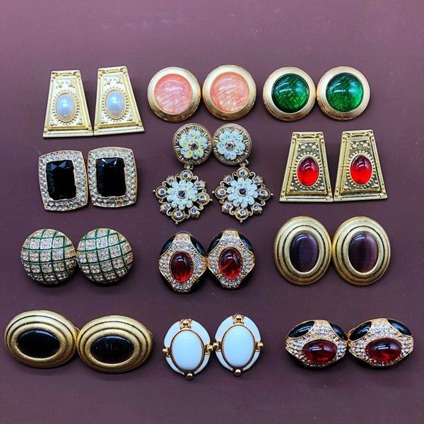 stud luxury geometric multicolor natural crystal stone earrings women pearl earring never fade vintage jewelry p117, Golden;silver
stud luxury geometric multicolor natural crystal stone earrings women pearl earring never fade vintage jewelry p117, Golden;silver