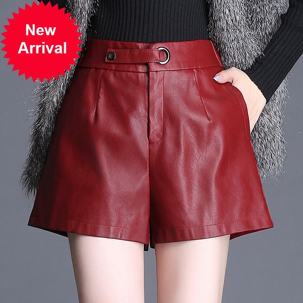 2021 new winter pu women boots mid waist loose fashion female leather shorts plus size 4xl black w540, White;black
2021 new winter pu women boots mid waist loose fashion female leather shorts plus size 4xl black w540, White;black
