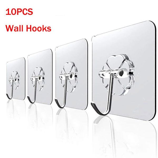 hooks & rails 10pcs transparent strong suction for home kitchen and bathroom cup sucker hanger key holder storage wall hangers
hooks & rails 10pcs transparent strong suction for home kitchen and bathroom cup sucker hanger key holder storage wall hangers
