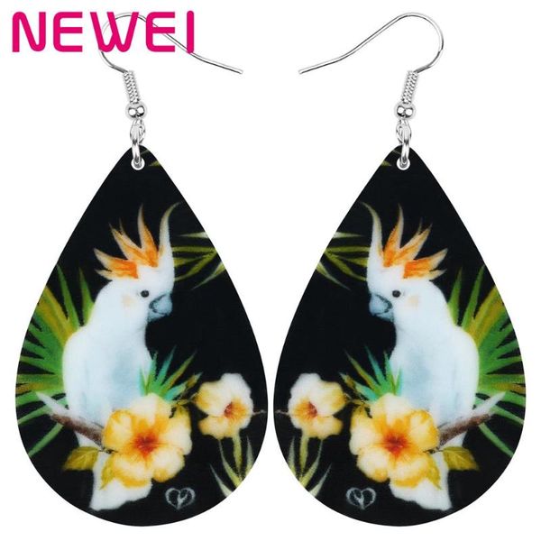 dangle & chandelier ei acrylic teardrop yellow-crested cockatoo earrings parrot bird drop jewelry for women girl teen kid decoration gift, Silver
dangle & chandelier ei acrylic teardrop yellow-crested cockatoo earrings parrot bird drop jewelry for women girl teen kid decoration gift, Silver
