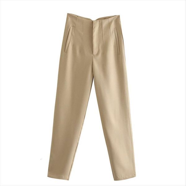 spring trouser suits high waisted women capris fashion office beige chic button zip elegant pink casual woman, Black;white
spring trouser suits high waisted women capris fashion office beige chic button zip elegant pink casual woman, Black;white