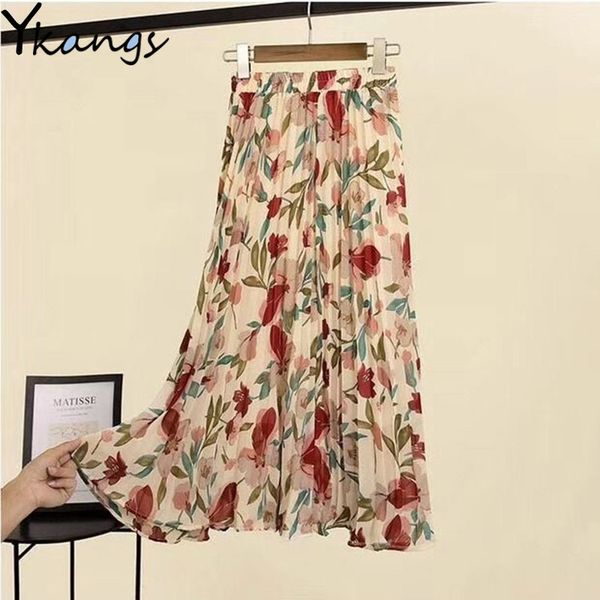 2021 elegant women pleated office midi female a line chiffon high waist fashion ladies beach boho printed long skirt blym, Black
2021 elegant women pleated office midi female a line chiffon high waist fashion ladies beach boho printed long skirt blym, Black