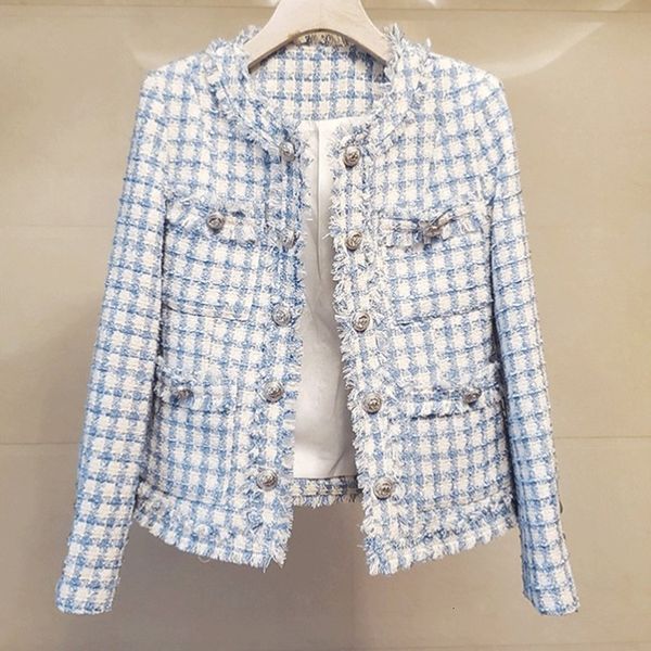 2021 new fashion winter streetwear metal double-breasted collar tip buckle tweed woolen blazer coat women rnc5, Black;brown
2021 new fashion winter streetwear metal double-breasted collar tip buckle tweed woolen blazer coat women rnc5, Black;brown