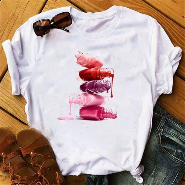 maycaur vintage nail polish womens t shirts print 90s aesthetic clothes harajuku streetwear graphic femme white top
maycaur vintage nail polish womens t shirts print 90s aesthetic clothes harajuku streetwear graphic femme white top