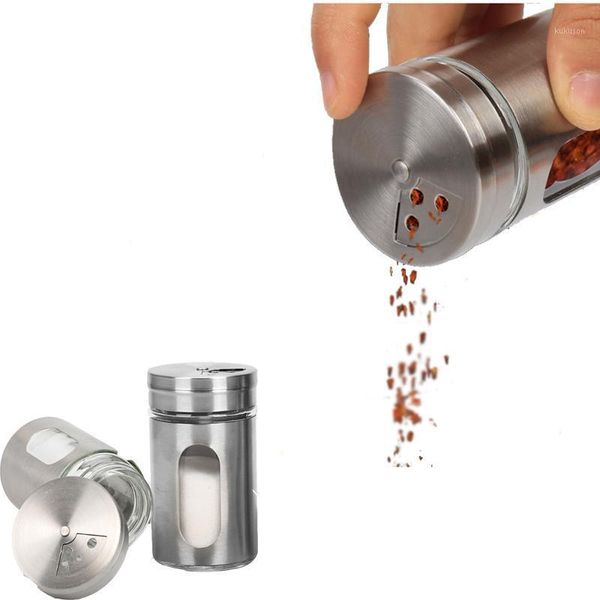 storage bottles & jars stainless steel glass kitchen seasoning pot bottle fennel pepper salt shaker household rotary barbecue sprinkler
storage bottles & jars stainless steel glass kitchen seasoning pot bottle fennel pepper salt shaker household rotary barbecue sprinkler